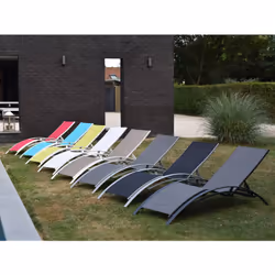 Happy Garden 1280GG chaise d'extérieur Gris - Vue supplémentaire 5