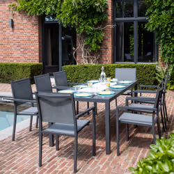 Happy Garden SET1253-50GA ensemble de meubles de jardin Gris