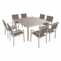 Happy Garden SET1254-50TT, 8 siège(s), 910 mm, 560 mm, 1195 mm, 24,5 kg, Adultes