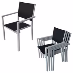 Happy Garden SET1261-50NG ensemble de meubles de jardin Gris