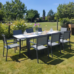Happy Garden SET1262-50GA ensemble de meubles de jardin Gris