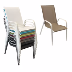 Happy Garden 1225TB-4 chaise d'extérieur Marron