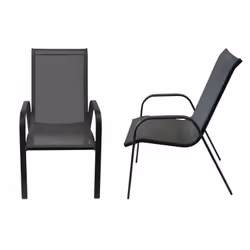 Happy Garden 1225GN-8 chaise d'extérieur Gris
