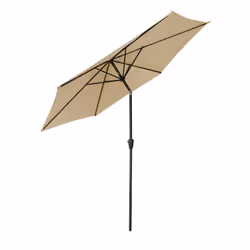 Happy Garden PAR556C parasol de terrasse Rond Beige
