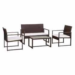 Happy Garden 903MC, Marron, 4 siège(s), 1050 mm, 550 mm, 310 mm, 27 kg