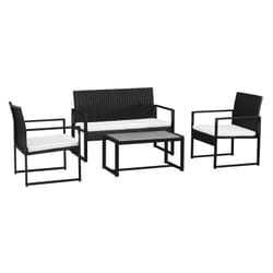Happy Garden 903NC ensemble de meubles de jardin Noir