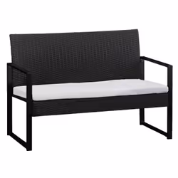 Happy Garden 903NC ensemble de meubles de jardin Noir