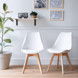 Happy Garden CHA04W chaise d'extérieur Blanc
