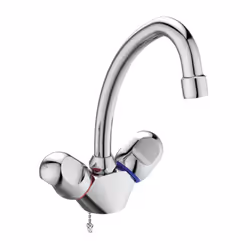 Ideal Standard Alpha mitigeur lavabo B2037AA Numéro d'article B2037AA chromé mitigeur lavabo Projection 155mm avec chaîne rét ...