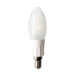 Optonica led 1433-F ampoule bougie filament led E14 3W givre cover Blanc chaud 2800K