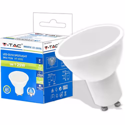 Spot LED COB en verre GU5.3(MR16) 3W 6000K