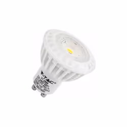 Spot LED GU10 6W, éclairage équivalent à 50W. Lumière blanc du jour 6000K. Très économique, classe énergétique A+, durée de v ...