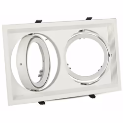 Porte AR111 Double Couleur Blanc