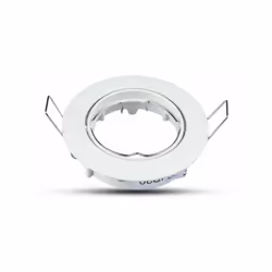 Coupelle Orientable Blanche Ronde Pour Ampoule LED GU10 V-TAC VT-779 Encastrez votre spot LED facilement avec cette coupelle  ...