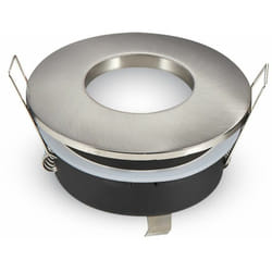 V-tac - Support de spot led encastré GU10 et GU5.3 (MR16) rond Couleur Gris Satin IP54