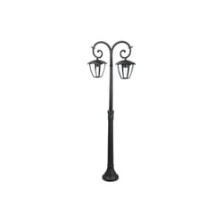 Lampadaire led avec douille E27 (Max 260W) Couleur Noir h : 141cm IP44