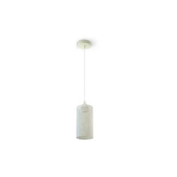 Pendant Light 1MT E27 Elegant Stylish Ф130mm Mod VT-7132 - sku 3829 - Métal Blanc Mat