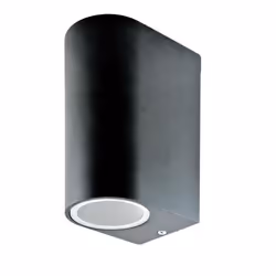 Applique luminaire mural spot aluminium noir façade éclairage extérieur jardin terrasse