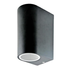 Applique luminaire mural spot aluminium noir façade éclairage extérieur jardin terrasse