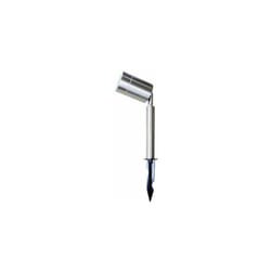 Cheville en acier inoxydable avec douille GU10 (Max 35W) Ajustable IP44