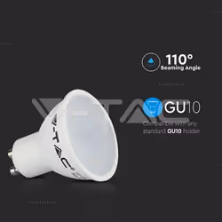 V-TAC VT-2107 ampoule LED 6 W GU10 F - Vue supplémentaire 5