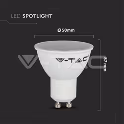 V-TAC VT-2107 ampoule LED 6 W GU10 F - Vue supplémentaire 6