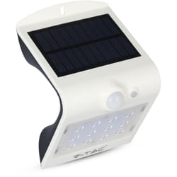V-tac - Applique solaire - IP65 - Blanc - 1.5W - 220 Lumens - 4000K
