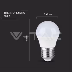 V-TAC VT-2176 ampoule LED 5,5 W E27 F - Vue supplémentaire 4