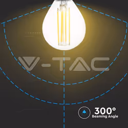 V-TAC VT-2184 ampoule LED Blanc chaud 2700 K 4 W E14 F