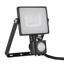 Projecteur - V-TAC - VT-30-S - 30W - 3000K - Détecteur de mouvement - LED intégrée