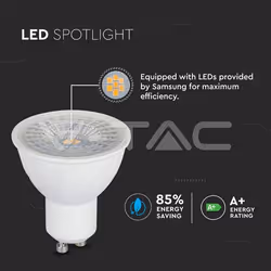 V-TAC VT-247 ampoule LED 6,5 W GU10 F - Vue supplémentaire 4