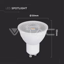 V-TAC VT-247 ampoule LED 6,5 W GU10 F - Vue supplémentaire 6