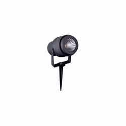 Led lampe de jardin de spike 12W réglable noir lumière verte. Technologie LED COB avec un faisceau lumineux de 30 °, un flux  ...
