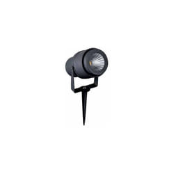 Spot de jardin à led 12W avec piquet Noir Couleur Lumiàère verte IP65