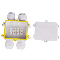 Boite de dérivation étanche Diamètre 8-12mm (0.5-4mm²) IP68 Blanc V-tac VT-871-W