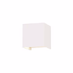 Applique du jardin LED 12W Corps Aluminium blanc 1.100LM 120° (Angle réglable) blanc chaud 3000K Imperméable IP65 V-TAC VT-75 ...