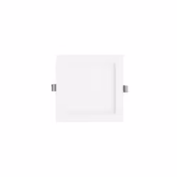 Panneau led 12W chip samsung carré downlight 1.000LM 120° blanc froid 6400K + driver V-TAC VT-612SQ - SKU 711 Solution économ ...