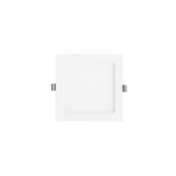 VT-612SQ Panneau led 12W chip samsung downlight carré blanc froid 6400K + driver - sku 711 - V-tac