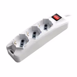 V-TAC 8710, 1,5 m, Intérieure, Type F, Type L, Type L, Polypropylène (PP), Blanc