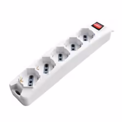 V-TAC 8712, 1,5 m, Intérieure, Type F, Type L, Type L, Polypropylène (PP), Blanc