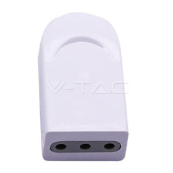 V-TAC 8727 prise de courant électrique Type L Blanc 2P+T