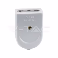 V-TAC 8728 prise de courant électrique Type L Blanc 2P+T