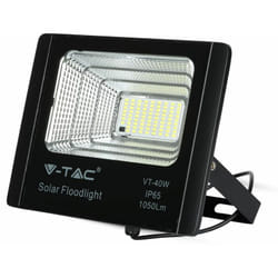Projecteur led avec télécommande et panneau solaire 16W 6000K