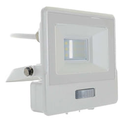 Projecteur led - Samsung - Capteur pir - IP65 - Blanc - 10W - 735 Lumens - 3000K