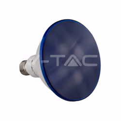 Ampoule Led PAR38 V-tac 17W E27 bleu clair VT-1227 - 92066 Technologie: Led Couplage: E27 Alimentation électrique: 220-240V F ...