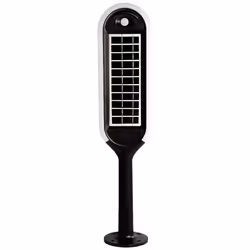 V-TAC 6665 VT-945 Lampadaire dextérieur solaire avec détecteur de mouvements LED 5.00 W blanc noir