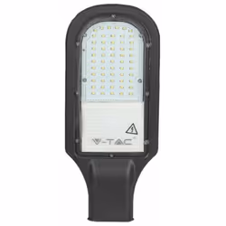 Lampadaire LED Samsung Chip 30W Couleur Gris Foncé 6400K IP65