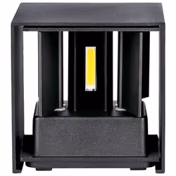Applique LED 12W lumière blanche chaude 3000K 1.360LM 120° (angle du faisceau lumineux réglable) effet double émission lumine ...