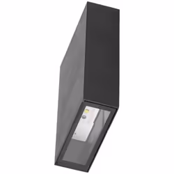 V-TAC Illuminazione da giardino Applique LED rectangulaire 4W Noir Couleur 3000K IP65