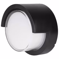 Applique / plafonnier LED d'extérieur V-TAC 12W SMD blanc chaud 3000K 120° 1155LM, corps de forme ronde en matière thermoplas ...
